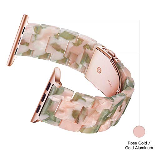Image of Light House Apple Watch Bands-Fashion Lightweight Resin iWatch Bands for Women Men 38mm /40mm /41mm /42mm(Series 11 10), 49mm /46mm /45mm /44mm /42mm(S 3 2 1), Compatible with Apple Watch Series 11 SE 10 9 8 7 6 5 4 3 Ultra
