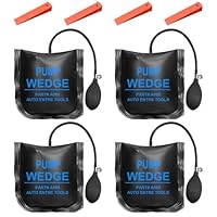 4 Stück Montagekissen Set: Montagekissen Air Pump von 300kg, Wedge Luftkissen Pumpkissen Montagehilfe Aufpumpen Kissen, Air Wedge Pump Montage Spreizkissen Für Den Einbau Von Fenstern Türen