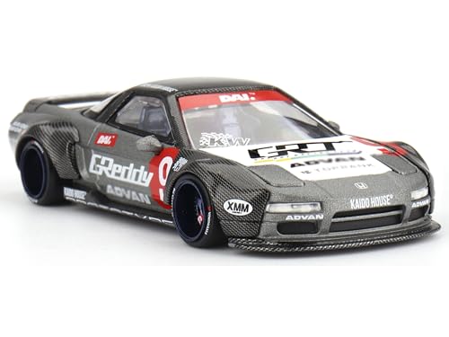 Mini GT NSX Kaido Test Car Spec V1#9 Gray Metallic 1/64 miniatura 1