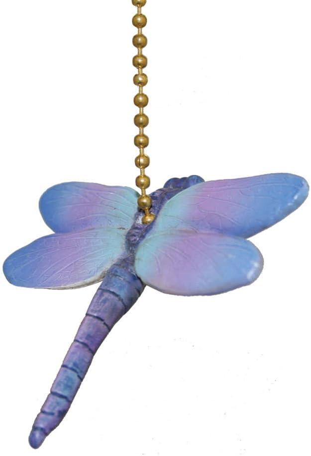 Dragonfly Ceiling Fan Pull Light Chain