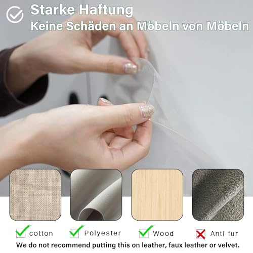 Kratzfolie Katzen Selbstklebend 5m x 20cm, Katzen Kratzschutz Sofa Transparent Kratzschutzfolie Couch Kratzschutz Katze Katzenfür Möbel Couch Tür Wand Kratzabwehr