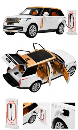 Image of Magicwand 1:24 Scale Die-Cast Rrange Rovver 2024【Large】 with 6 Openable Doors,Pull Back Action,Lights,Music【Random Color】【Pack of 1】