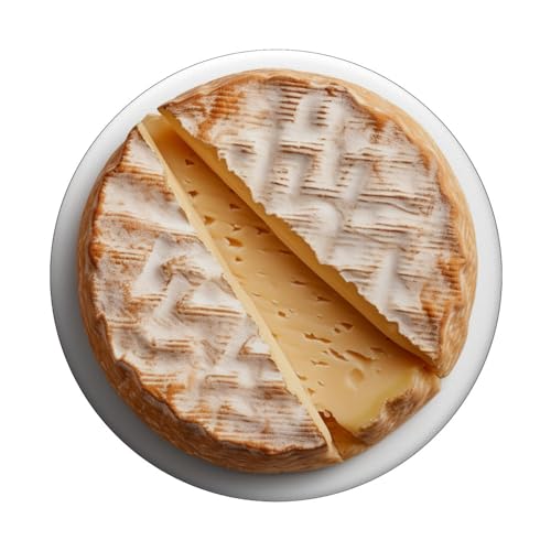 Cheese Lovers Designs Mont d'Or: Creamy Luxury PopGrip with Swappable Top & Wireless Charging, Black - Image 3