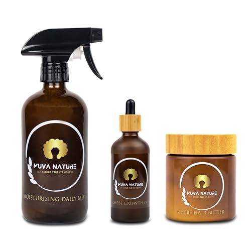 Soin chébé cheveux crépus et bouclés : trio hydratation et croissance capillaire naturelle