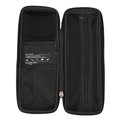 MOUMOUTEN Bicycle Tool Storage Bag, Bike Repair Tool Pod with Sealed Zipper, Bike Tire Repair Kit Bag for Bicycle Water Bottle Cage, Maintenance Kit for Cycling, MTB, Mountain, Road Bicycle