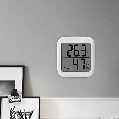 Termómetro digital e higrómetro XMING con alerta de notificación y pantalla LCD de alta precisión 3