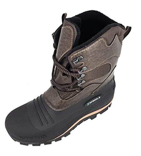 Image of Spirale Men's Snow Boots, Brown Dunkelbraun 047, 6.5 UK