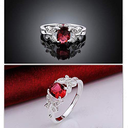 Zircon Leaf Plated Adjustable Ring