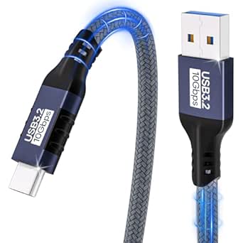 Afterplug Câble De Charge USB 4 USB-C Court [5 Pouces], Données 40 Gbit/s, Charge Rapide 240 W Et Vidéo 8K Pour IPhone Série 17, IPad, MacBook, Galaxy