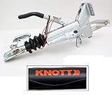 pkw anhänger 2000 kg gebraucht mit angebauter Stützradkonsole, Kugelkupplung & Abreissseil