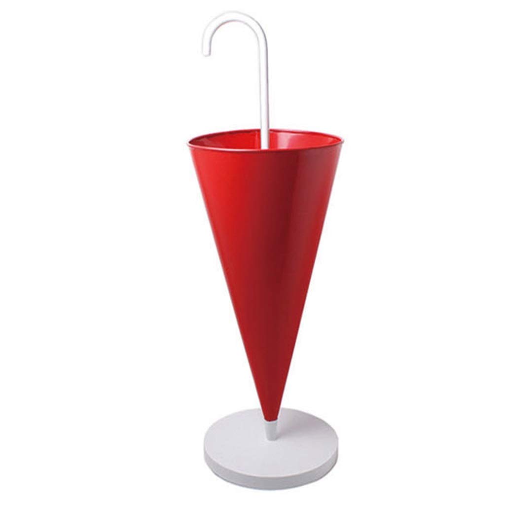 Porte-parapluie support autoportant design moderne en métal noir pour entrée