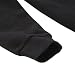 Bienzoe Niño Antimicrobiano Secado rápido Polo de Manga Larga Negro 10/12