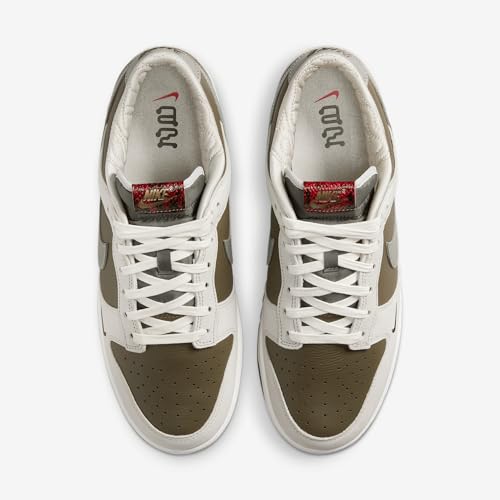 Nike Dunk Low Retro Men's Shoes (HV5980-231, Medium Olive/Sail/Ironstone/Jade Horizon)4