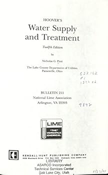 Hardcover Hoover's Water Supply and Treatment (Bulletin, No 211) Book
