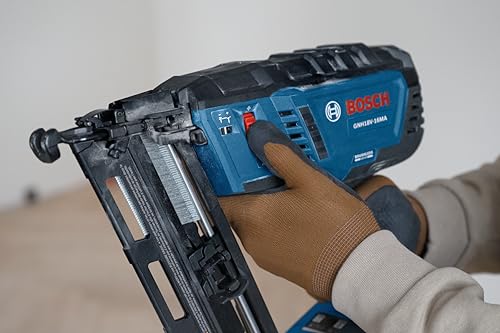 Cloueuse de finition sans fil Bosch GNH18V-16MAN pour poser vos moulures et plinthes dans les coins