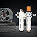 Tire Changer Oil Water Separator, Tire Changer Machine Parts with Pressure Gauge, Air Pressor Oil Water Separator Tire Changer Air Pressor Fit for Tire Changers