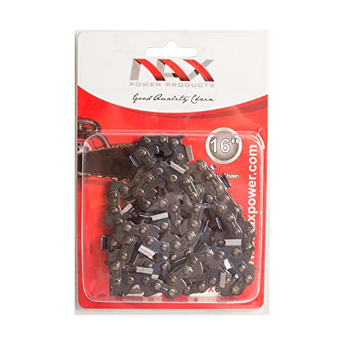 Cadena NAX 16 pulgadas para motosierra gasolina Motosierra NAX300C - 66 eslabones - 0,325 x 1,5 - repuesto