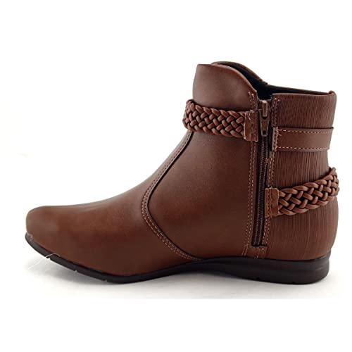 Beira Rio, Bota no Meio da Panturrilha Feminino, Marrom (Brown), 38