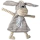 HUNTER HUGGLY BLANKET DONKEY, Hundespielzeug, Plüsch, Kuscheldecke, Esel, 27 cm, grau