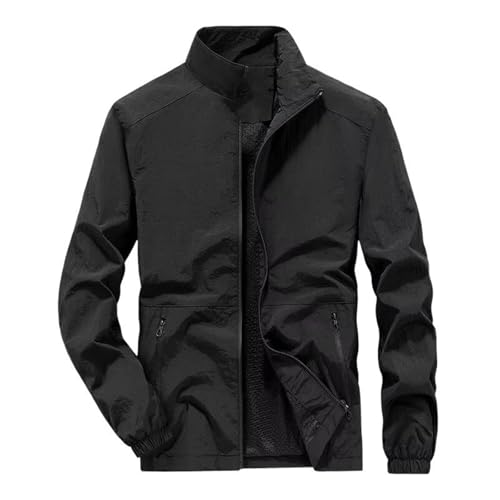Manteau de travail pour homme actif veste de mi-saison loose pour l'extérieur