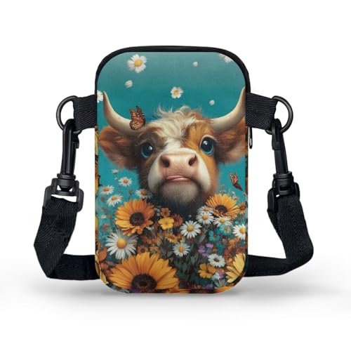 Image of Lightweight Small Crossbody Bags Cell Phone Purses Travel Pouch Shoulder Bag for Women