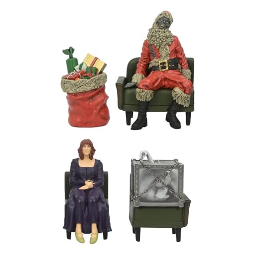 NECA Beetlejuice Beetlejuice Figure 3-Pack Waiting Room 1 10 cm Mini-Figuur