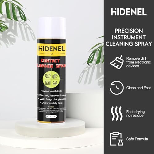 image for HIDENEL Contact Cleaner Spray Electronics - 6.76 oz Non-Flammable Cont