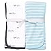 Carter's 2-Pack Swaddle - Blue Turtle- One Size