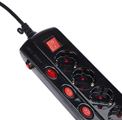 Electraline 62517 Multipresa Multipla 6 Prese