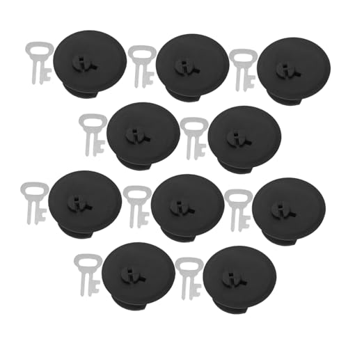 DECHOUS 10pcs Round Money Box Stopper Piggy Bank Closure Plug Covers for Coin Bank DIY Saving Box Accessory