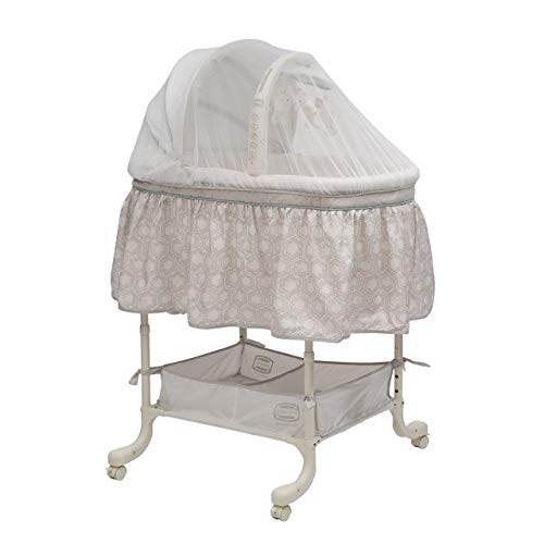Delta Children Mosquito Net for Infant Car Seats, Infant Strollers and Bassinets | Breathable with Elastic Netting for Easy fit | White