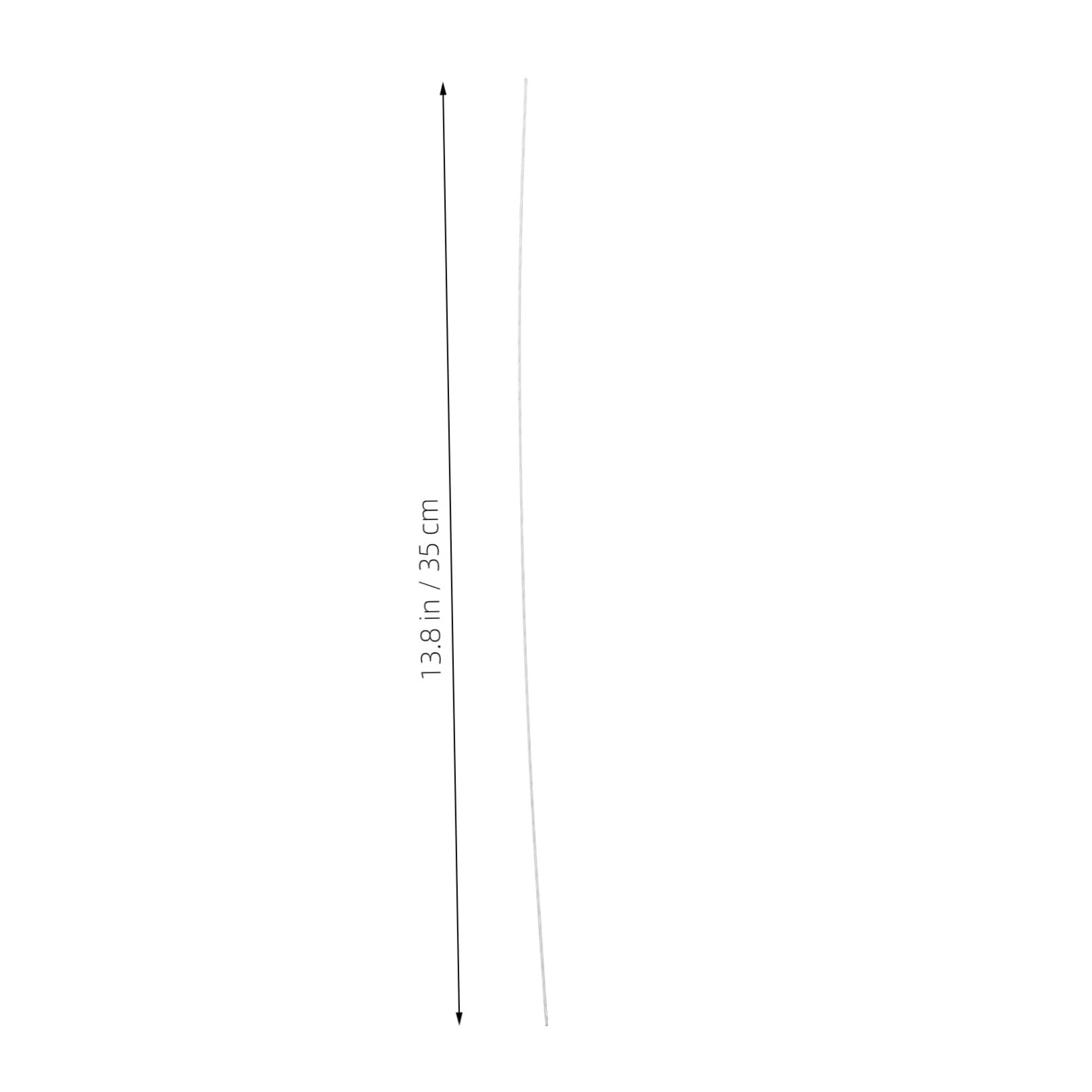 SHINEOFI 40 Pcs DIY Floral Wire Stems for Crafting Flexible Wire for Flower Arrangements Candy Decorations and Creative Projects Versatile Floral Craft Supplies