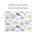 ALVABABY Toddler Pillowcases, Fits 14x19 in Kids Pillow, 2 Pack Organic Cotton Baby Pillow Cover Envelope Kids Pillowcases for Boys Girls 2L-TPW16-US