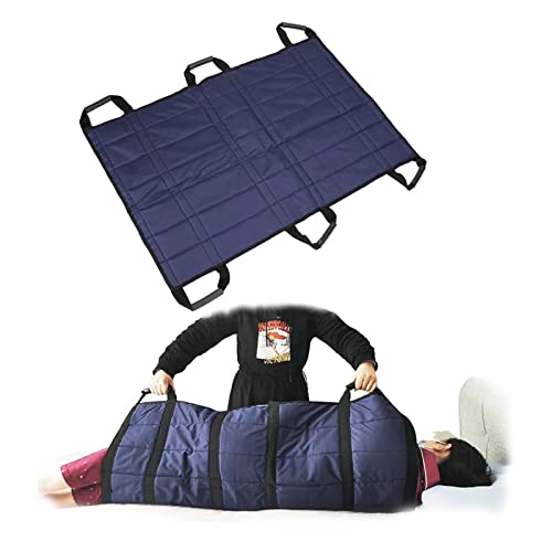 ANIUXIAOGE Positionierungsbettauflage mit Griffen 42,5" x 26,7" Inkontinenzmatratze für ältere Menschen - Wiederverwendbares & waschbares Patiententransferblatt zum Drehen, Heben und Umlagern Cover