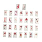 LOORGVEL 120 シート 防水 ステッカー 花 ステッカー 人工 タ