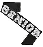 RhinestoneSash Senior 2024 - High School Graduation Gift - Senior Night PREMIUM GRADE SATIN Sash ...