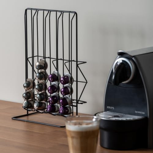 Porte-capsules de café Wired H33cm distributeur de dosettes vertical