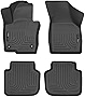 Husky Liners Weatherbeater Series | Front & 2nd Seat Floor Liners - Black | 98681 | Fits 2012-2022 Volkswagen Passat 4 Pcs