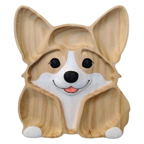Tabla para Servir Embutidos - de Aperitivo con Motivo de Perro, Tabla Decorativa para quesos | para Servir Embutidos, Frutas, Pan, Accesorios de Cocina Elegantes, Tablero de presentación p