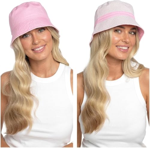 Chapeau de pêcheur soleil pliant en coton pour femme et voyage