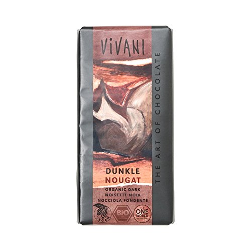 Vivani Orangic Dark Nougat Chocolate, 100g