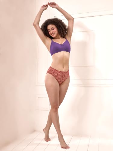 Image of Lyra Women's Cotton Non Padded Wire Free T Shirt Bra