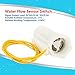 Water Flow Sensor Switch, Water Flow Switch Flowmeter Counter Plastic Water Flow Sensor Switch Piston Type G1/2in, Industrial Flow switches