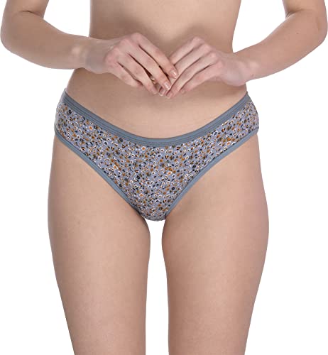 Image of FIMS - Fashion is my style Women's Cotton Hipsters Panties for Women, Soft Stretchable Cotton Fabric, Non-Padded, Multi-Color Panties, See Main Image to Check Nos of Panties You Will Get.