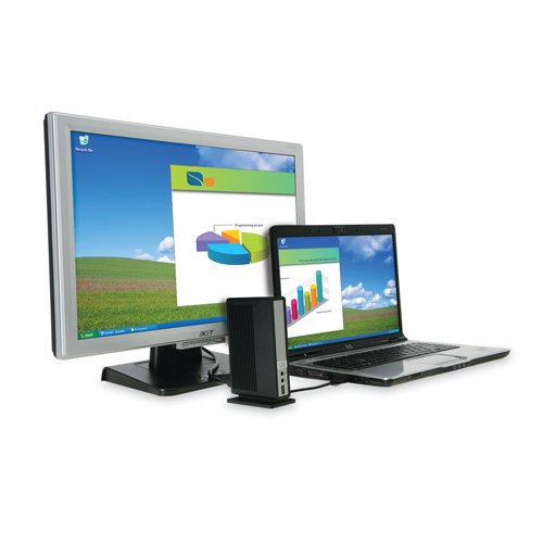 Conectividad USB universal con la base Kensington K33930 para Mac y Windows 3