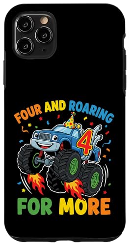 Four and Roaring for More Truck 4�΂̒a���� �X�}�z�P�[�X iPhone 11 Pro Max �p