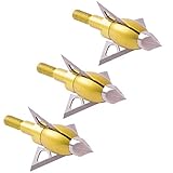 Allen Company Torrent 3 Blade Crossbow Broadhead, 125 Grain (Pack of 3)