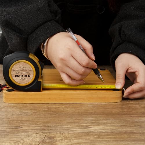 Cinta métrica retráctil 25 ft regalo hermano miniatura 3