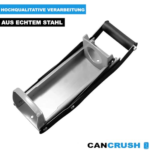 MAVURA CANCRUSH Dosenpresse mit Flaschenöffner für Große Dosen Metall