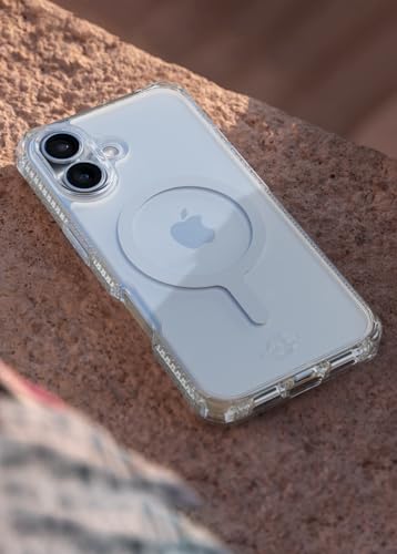 Coque protection magnétique iPhone 16 Plus hybride transparente antichoc - 3